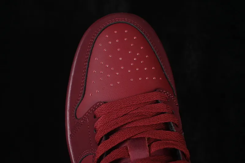 All categories Air Jordan Jordan series basketball shoes Air Jordan 1 Low Air Jordan 1 Low AJ1 Joe 1 raw rubber wine red low-top retro cultural basketball shoes IB7012-600